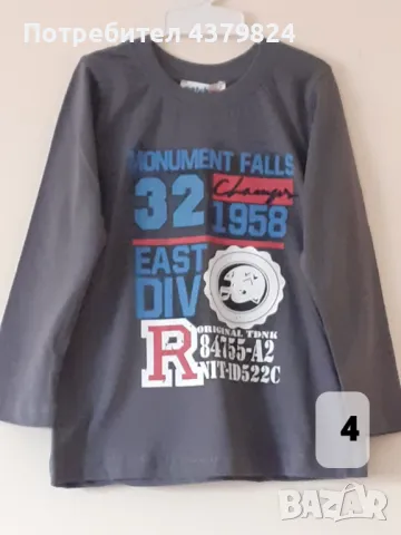 Нови блузи за момче с этикет, р.104, снимка 5 - Детски Блузи и туники - 49062268