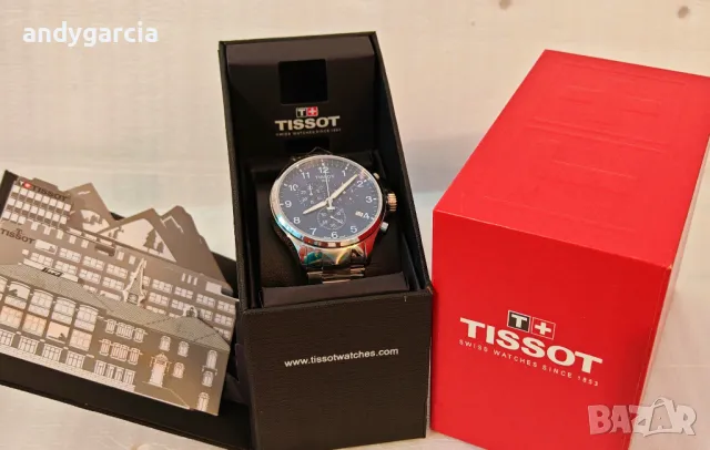 TISSOT CHRONO XL CLASSIC T116.617.11.047.01 чисто нов часовник с кутия 100% оригинален, снимка 3 - Мъжки - 49217472