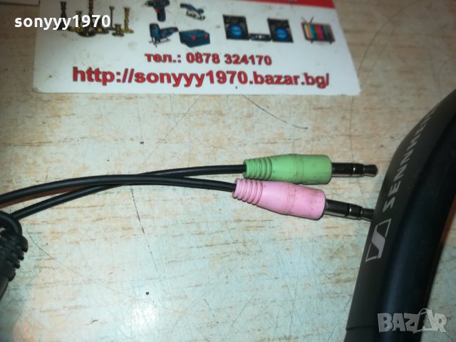 sennheiser headphones & mic-внос швеицария, снимка 12 - Слушалки и портативни колонки - 30205026