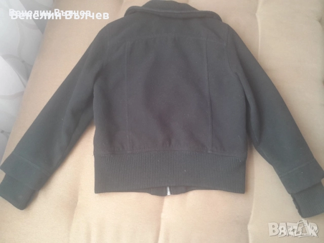 Дамско черно яке, снимка 5 - Якета - 52683373