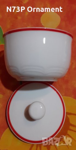 СТАРА ПОРЦЕЛАНОВА ЗАХАРНИЦА. ..KAHLA..GDR. , снимка 2 - Антикварни и старинни предмети - 35068139