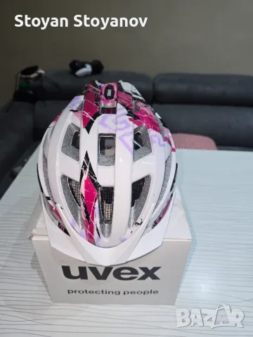 велосипедна каска Uvex Air Wing, снимка 2 - Спортна екипировка - 56450907
