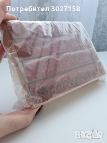 Комплект 4 бордюрни дървени печати, снимка 3 - Други - 35295395