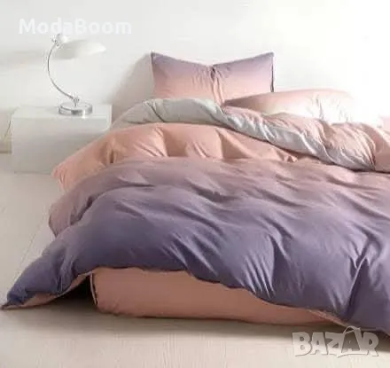 Памучни спални комплекти Различни цветове , снимка 4 - Спално бельо - 48935313