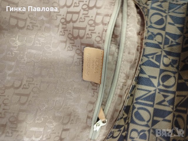 Bonia - дамска чанта естествена кожа, снимка 3 - Чанти - 38767709