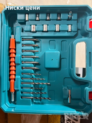 Комплект бормашина с двойна батерия и безчетков мотор за точност и мощност във всеки детайл, снимка 6 - Куфари с инструменти - 52380813