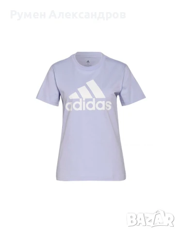 Нова виолетова дамска тениска Adidas размер XL, снимка 3 - Тениски - 50488442