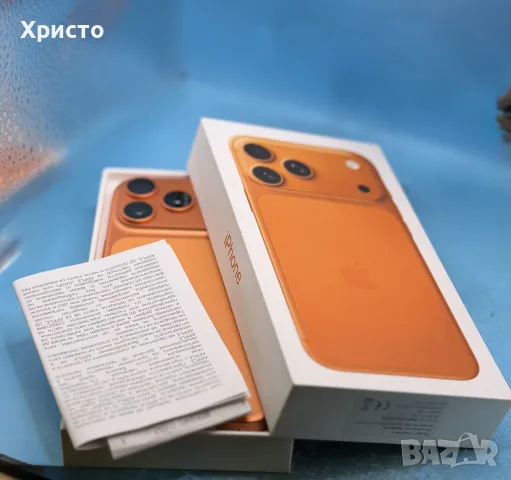НОВ!!! Apple iPhone 17 Pro Max 512GB,  Cosmic Orange, 5G, снимка 5 - Apple iPhone - 56433580