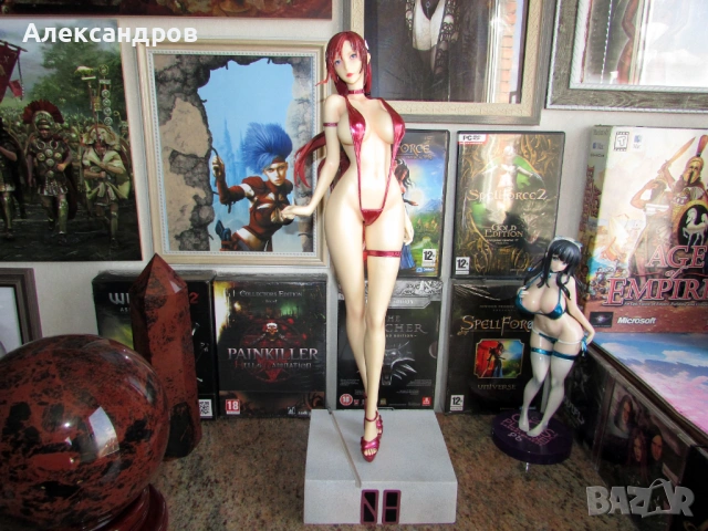аниме фигурка 48см 1/4 anime manga еротика, снимка 2 - Други ценни предмети - 54179203