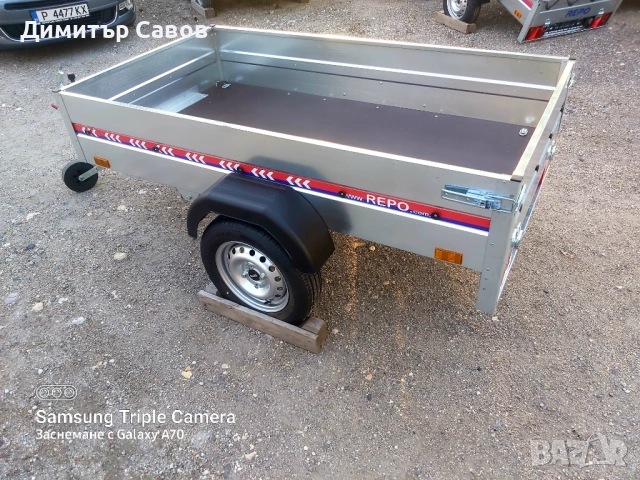 Туристическо, самосвално ремарке REPO DRS до 750kg., снимка 3 - Ремаркета - 51922721
