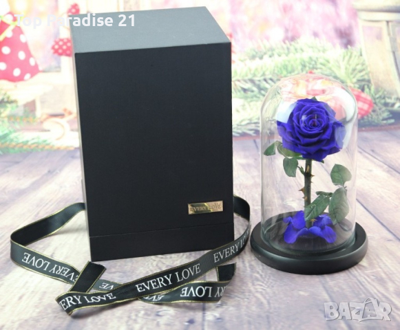 Вечна роза, снимка 3 - Романтични подаръци - 44621124