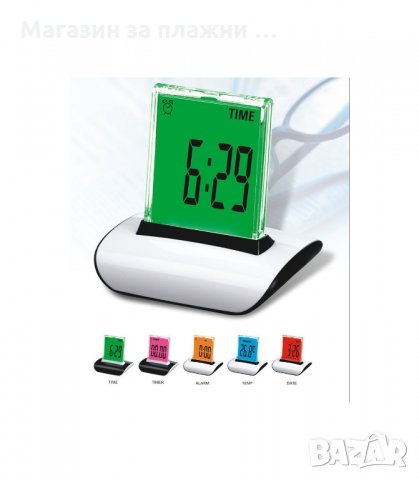 СТАЕН СВЕТЕЩ LED ЧАСОВНИК СВЕТЕЩ - код 261, снимка 2 - Други стоки за дома - 34302633