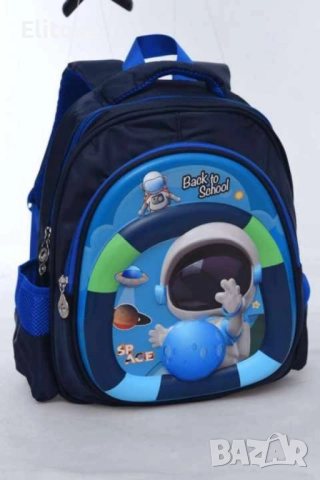 Детска ученическа чанта  с щампована твърда карикатура за предучилищна възраст 2-5 години водоустойч