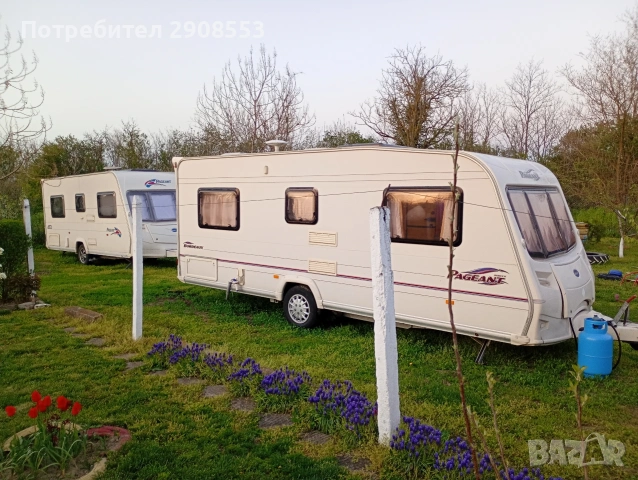 Каравана Bailey Pageant Bourdeaux 2005 френска спалня, снимка 2 - Каравани и кемпери - 54234507
