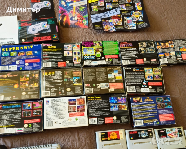Super Nintendo SNES игри console and games collection Sega n64 retro, снимка 8 - Игри за Nintendo - 52187408