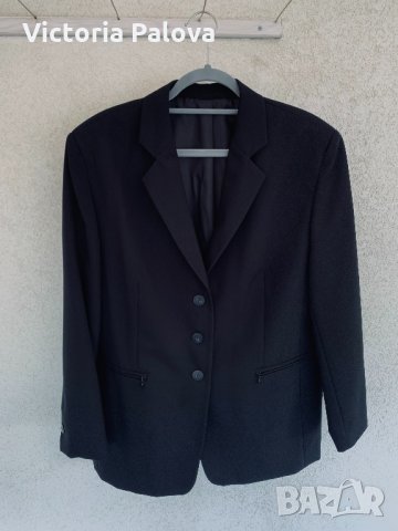 Стилно модерно черно сако, снимка 8 - Сака - 34273821