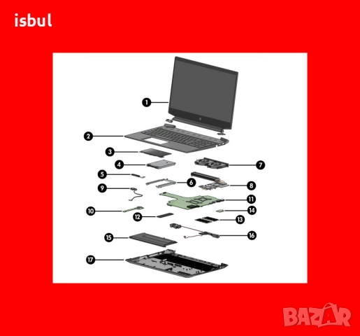 Lenovo v130 на части