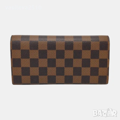 Louis Vuitton дамско портмоне от естествена кожа , снимка 4 - Портфейли, портмонета - 53893087
