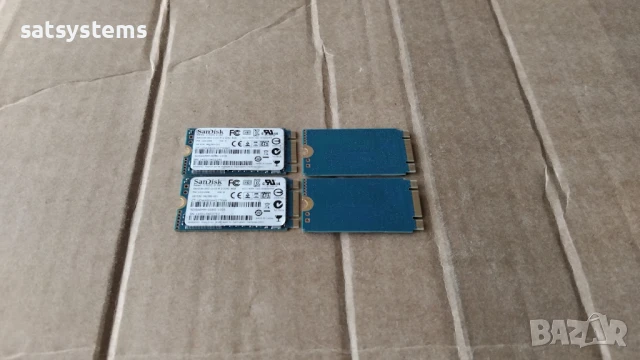4бр.SanDisk SDSA6MM-008G-1006 SSD U110 M.2 2242 8GB SATA 6.0Gbps, снимка 7 - Твърди дискове - 51050592