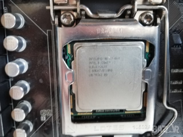 PC I7 860 4x2.80ghz/RAM 4GB/HDD 500GB/PSU, снимка 5 - Работни компютри - 39330340