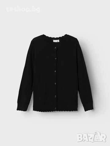 Жилетка Name IT Nkfvamone LS Knit Card K Noos за момичета 146-152 см, снимка 3 - Детски пуловери и жилетки - 54181058