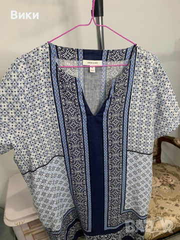 Туника/рокля в размер 16, подходяща за L-XL, снимка 9 - Рокли - 44653971