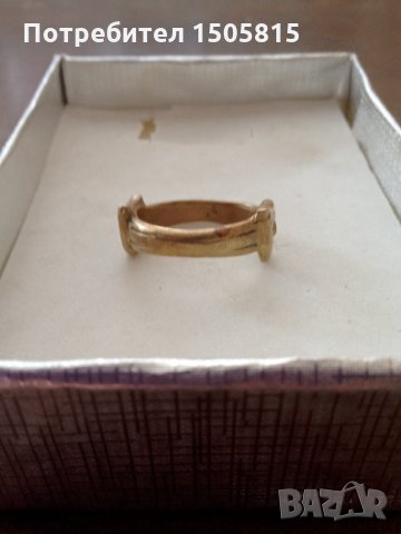 Старинен, уникален  меден прьстен " Маската", снимка 5 - Други ценни предмети - 34118456