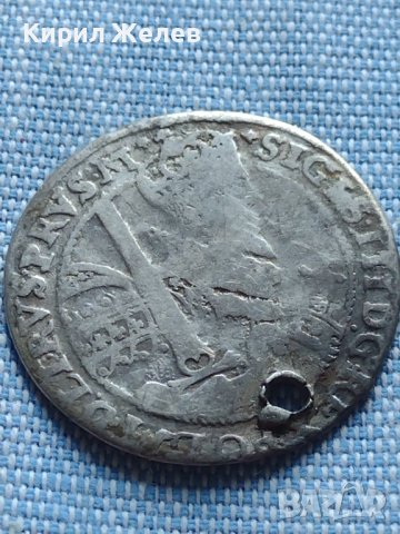 Сребърна монета Орт Сигизмунд трети ПОЛША 13649