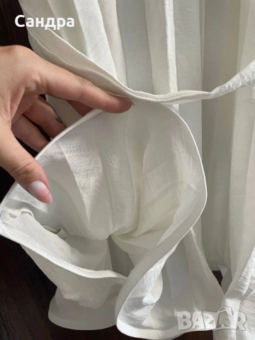 Бяла рокля солей, снимка 4 - Рокли - 54250943