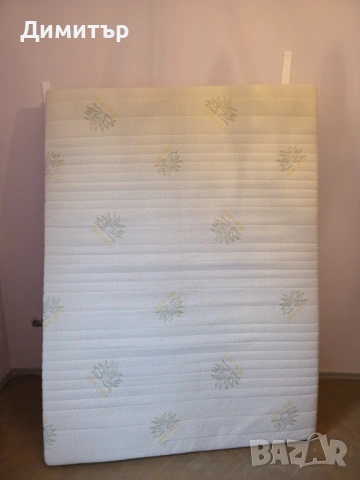 Двулицев Мемори Матрак Aloe Vera+Подматрачна Рамка/160х200 см.