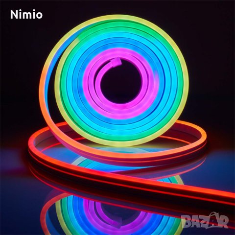 Неонови LED лентови светлини, снимка 1