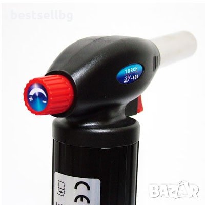 Професионална домашна горелка на газ за запояване сладкиши фламбиране, снимка 4 - Поялници и запояване - 29261335