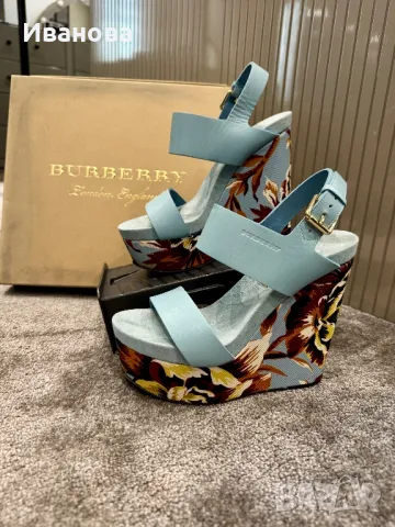 Дамски сандали с платформа BURBERRY, снимка 2 - Сандали - 49342513