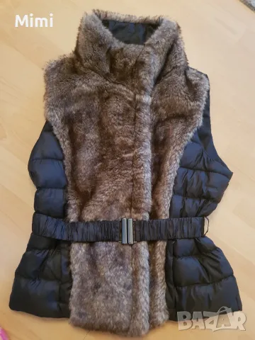 Дамски Елек с колан S/M, снимка 9 - Елеци - 48645615