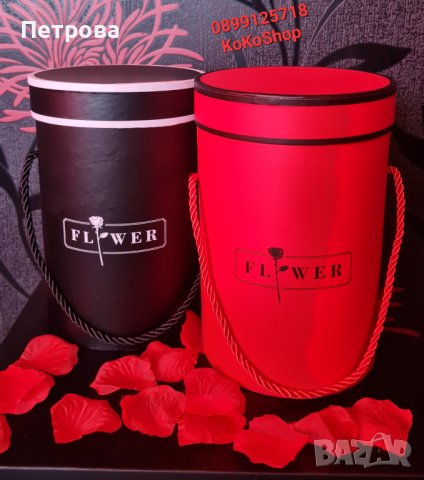 Луксозна кутия с червени рози/Кутия с рози/червени рози, снимка 5 - Декорация за дома - 44148581