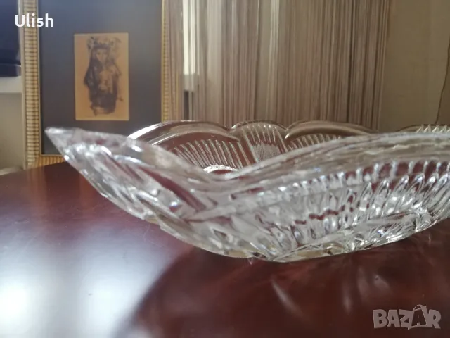 Кристална купа бонбониера Гондола, снимка 8 - Аксесоари за кухня - 49047830