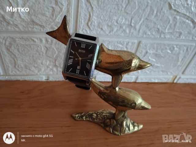 Бартер Ръчен германски часовник Хуго Бош, снимка 3 - Мъжки - 50756901