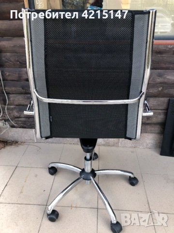 "Comfy"- High Leather Office Chair-ергономичен,конферентен офис стол, снимка 5 - Столове - 54301649