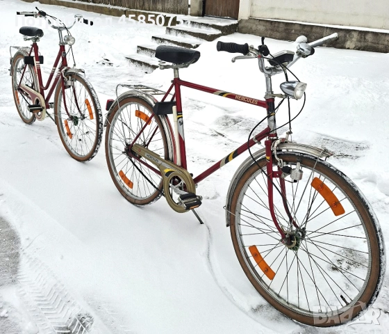 Велосипеди 2 бр HERCULES 26 цола ТОП СЪСТОЯНИЕ РЕТРО, снимка 5 - Велосипеди - 53321850