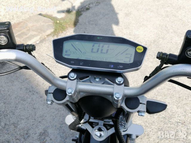 Електрическа триколка CITY-COCO HARLEY 3000W/60V/20AH - Черна , снимка 7 - Мотоциклети и мототехника - 39300991
