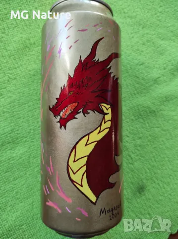 Топ Подарък -Ръчно Рисувани Бирени Кенчета, снимка 11 - Други - 47730482