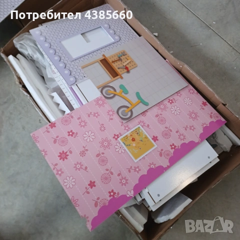 Дървена къща за кукли, снимка 6 - Играчки за стая - 53054114