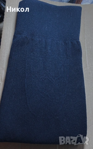 Топъл ватиран клин с висока талия, снимка 4 - Клинове - 53009131