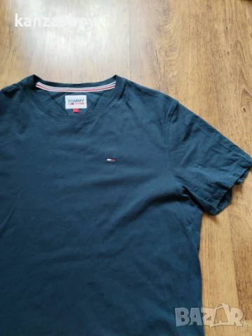 Tommy Hilfiger - страхотна мъжка тениска L, снимка 5 - Тениски - 50967150