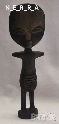 Африканска фигура от дърво, снимка 3 - Статуетки - 52611919