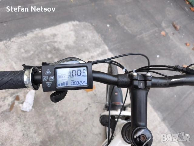 Електрически велосипед Bergamont L 28", с нов кит 1000W, 13ah 48v, снимка 5 - Велосипеди - 50326618