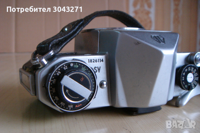 Asahi PENTAX SV – РАБОТЕЩО ТЯЛО на М 42 АНГАЖИРАНО, снимка 9 - Фотоапарати - 44557875