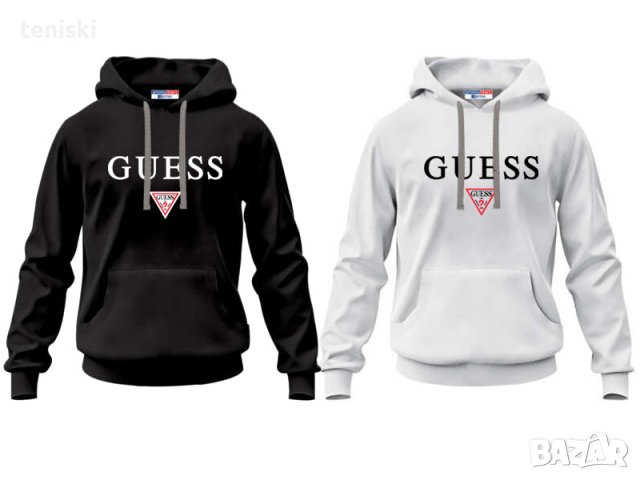 Суичъри GUESS принт, модели, цветове и размери, снимка 3 - Суичъри - 34075563