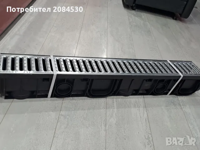 Подов линеен сифон/ дренажен канал/-  ALCADRAIN -1 м, снимка 5 - ВИК - 48691021