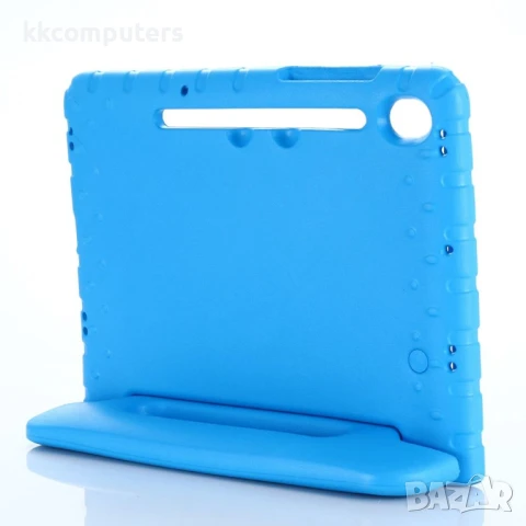 Samsung Galaxy Tab S10 FE Foldable Thumb Kickstand EVA Удароустойчив Калъф и Протектор, снимка 6 - Калъфи, кейсове - 51037235
